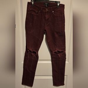 Forever 21 Men's Maroon Jeans 30w